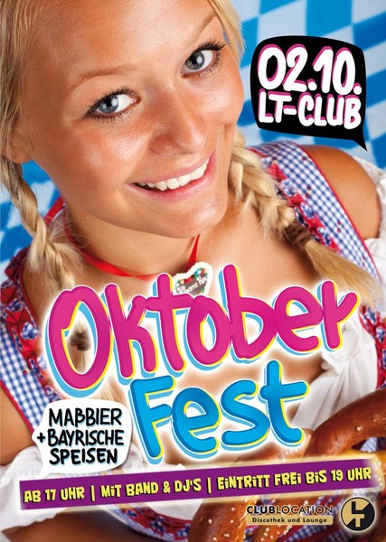 Party Flyer: Oktoberfest am 02.10.2016 in Rostock