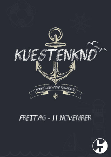 Party Flyer: 2. Kstenknd am 11.11.2016 in Rostock