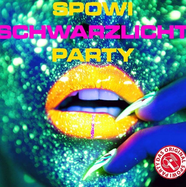 Party Flyer: Spowi NEON Party am 08.12.2016 in Rostock