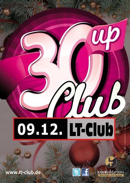 Party Flyer: 30up-Club am 09.12.2016 in Rostock