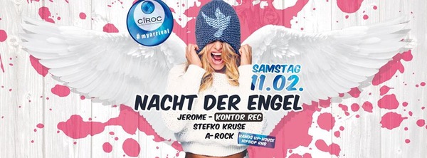 Party Flyer: Nacht der Engel  am 11.02.2017 in Rostock