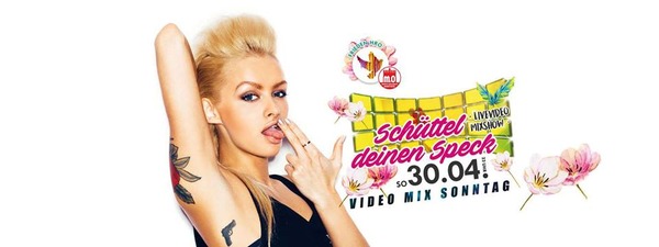 Party Flyer: Schttel Deinen Speck - Video Mix Sonntag am 30.04.2017 in Rostock