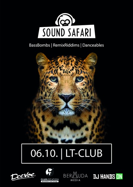 Party Flyer: Sound Safari - Grand Opening am 06.10.2017 in Rostock