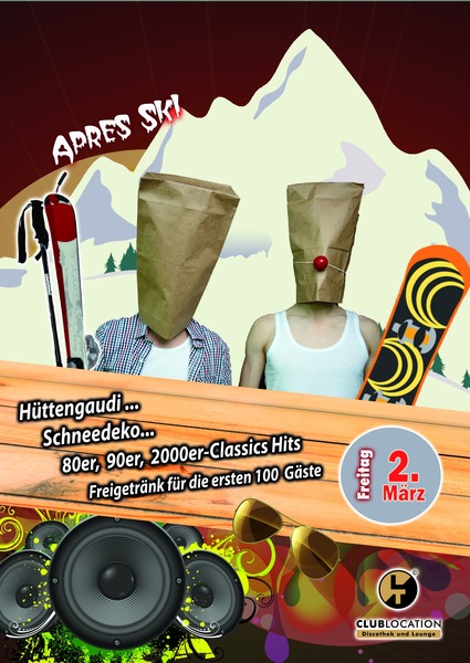 Party Flyer: Aprs Ski Party am 02.03.2018 in Rostock